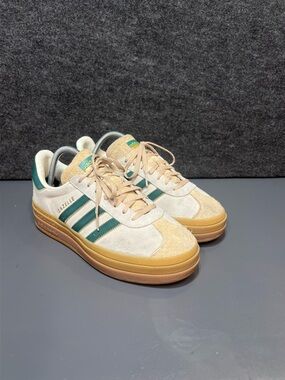 Adidas Gazelle Bold Women’s Suede Sneakers in Size 8.5